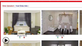 Firma Sitesi Yönetim Paneli ; Ürün Listeleme , Sayfalama , Ekleme ,Güncelleme , Silme