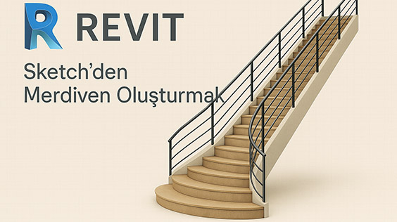 Sketch den Merdiven Oluşturmak Revit