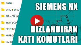 5.Bölüm NX Katıyı Hızlandıran Komutlar