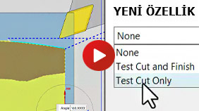 Siemens NX 2212 Yeni Özellik - TEST CUT