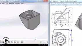 Helis yada Spiral Komutu, Devirler, Yükseklik, Bölge Parametreleri İle Adım Belirleyerek Yapılan Uygulamalı Çizim.Döndürme İle Kesme Komutu Nedir, Kullanılışı