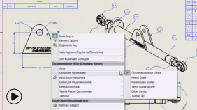 SOLIDWORKS 2015 TEKNİK RESİM YENİ ÖZELLİK - Akıllı Açı Ölçüsü Hesaplama