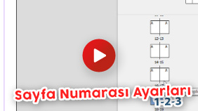 Sayfa Numaraları Nasıl Ayarlanır - Kesintisiz