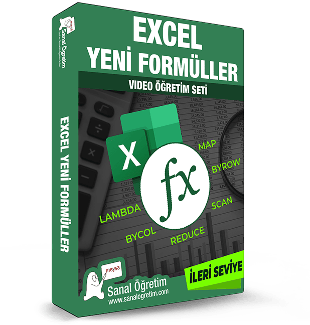 Excel Yeni Formüller -İleri Seviye