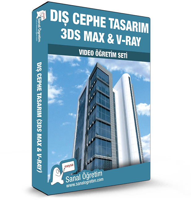 Dış Cephe Tasarım (3DS Max & V-Ray)