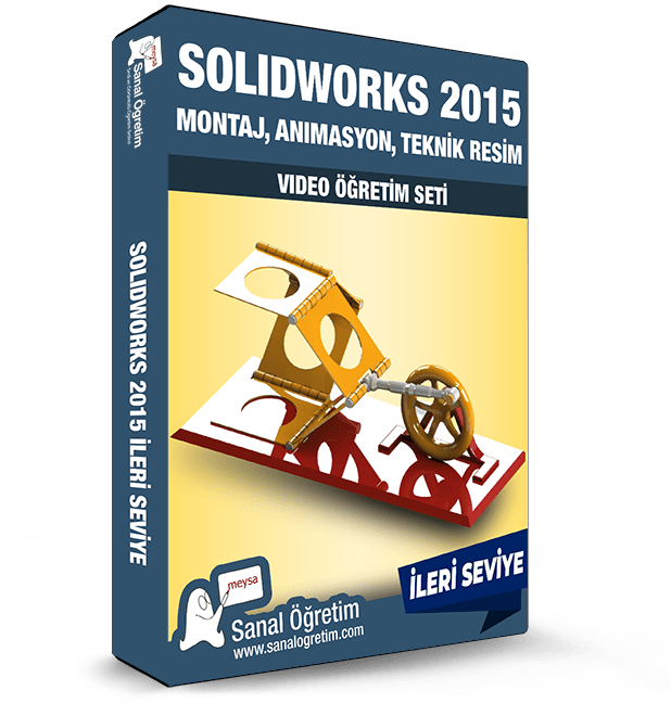 SolidWorks 2015 Montaj, Animasyon, Teknik Resim