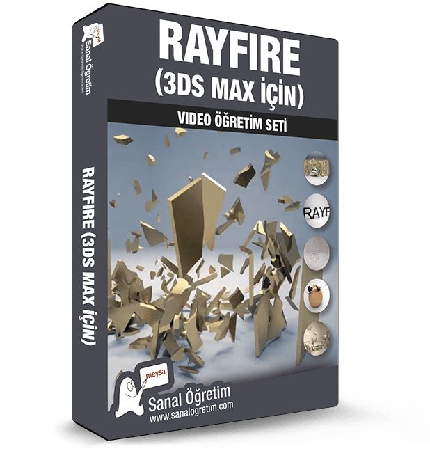 RAYFIRE - 3DS Max Patlama, Kırılma, Parçalanma Eklentisi
