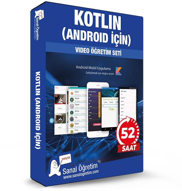 Kotlin (Android İçin) Eğitim Seti