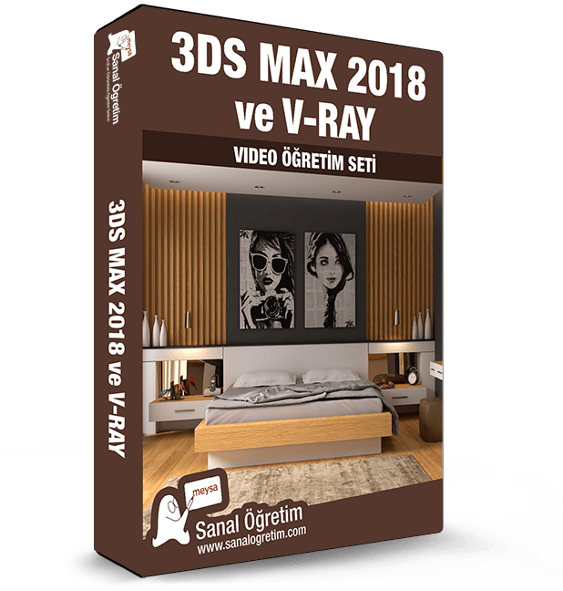 3D Studio Max 2018 ve V-Ray (Yeni Başlayan İçin)